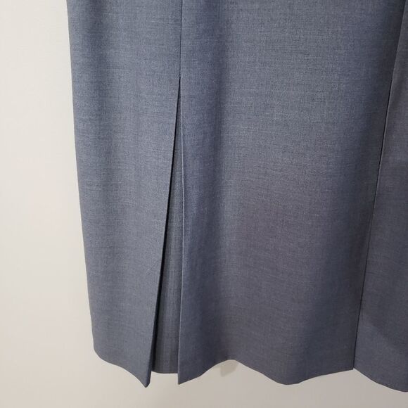 Esprit NWT Size 2 Grey Sleeveless V-neck Belted Lined Dress - Picture 3 of 16